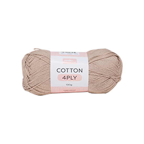 Makr Cotton 4ply Crochet & Knitting Yarn, 100g Cotton Yarn Lincraft