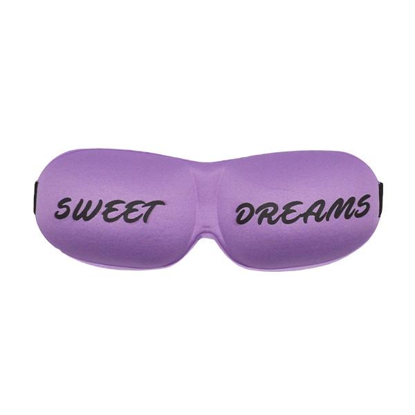 Contoured Sleep Eye Mask, Sweet Dreams Print
