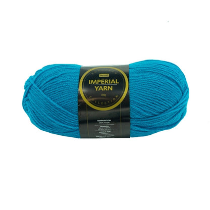 European Collection Imperial Yarn, Vivid Blue- 100g Acrylic Yarn