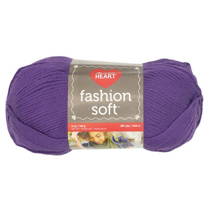 Red Heart Fashion Soft Crochet & Knitting Yarn, 141g Acrylic Yarn