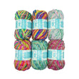 Makr Harlequin Yarn, Strawflower Mix- 100g Acrylic Wool Yarn