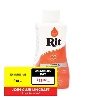 Rit Liquid Fabric Dye,  236ml