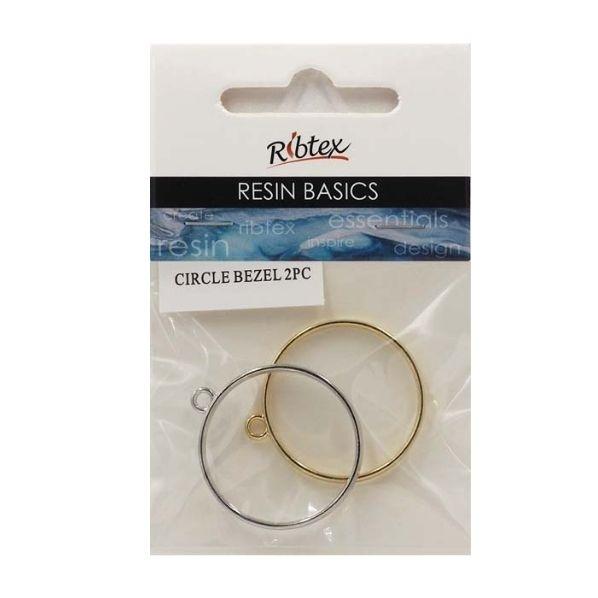 Ribtex Resin Bezel Frame,  2pk