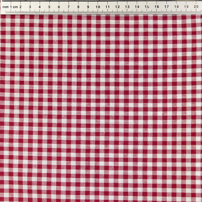 Cotton Gingham Fabric, Width 145cm