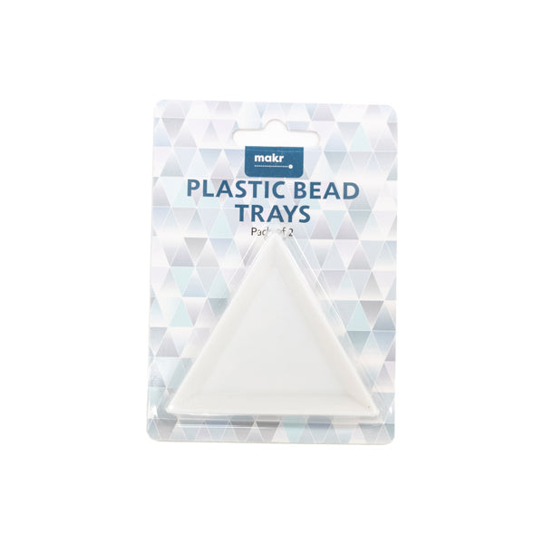 Makr Plastic Bead Trays- 2pc