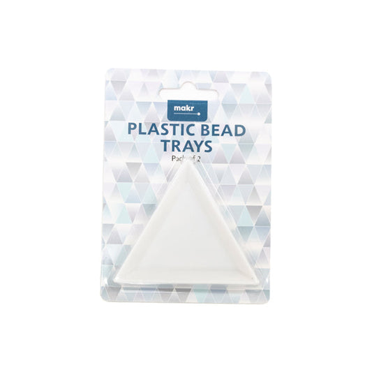 Makr Plastic Bead Trays- 2pc