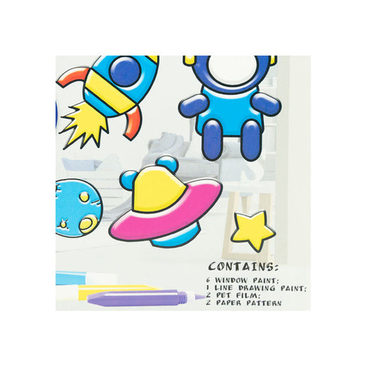 Little Makr Create Your Own Window Art, Space
