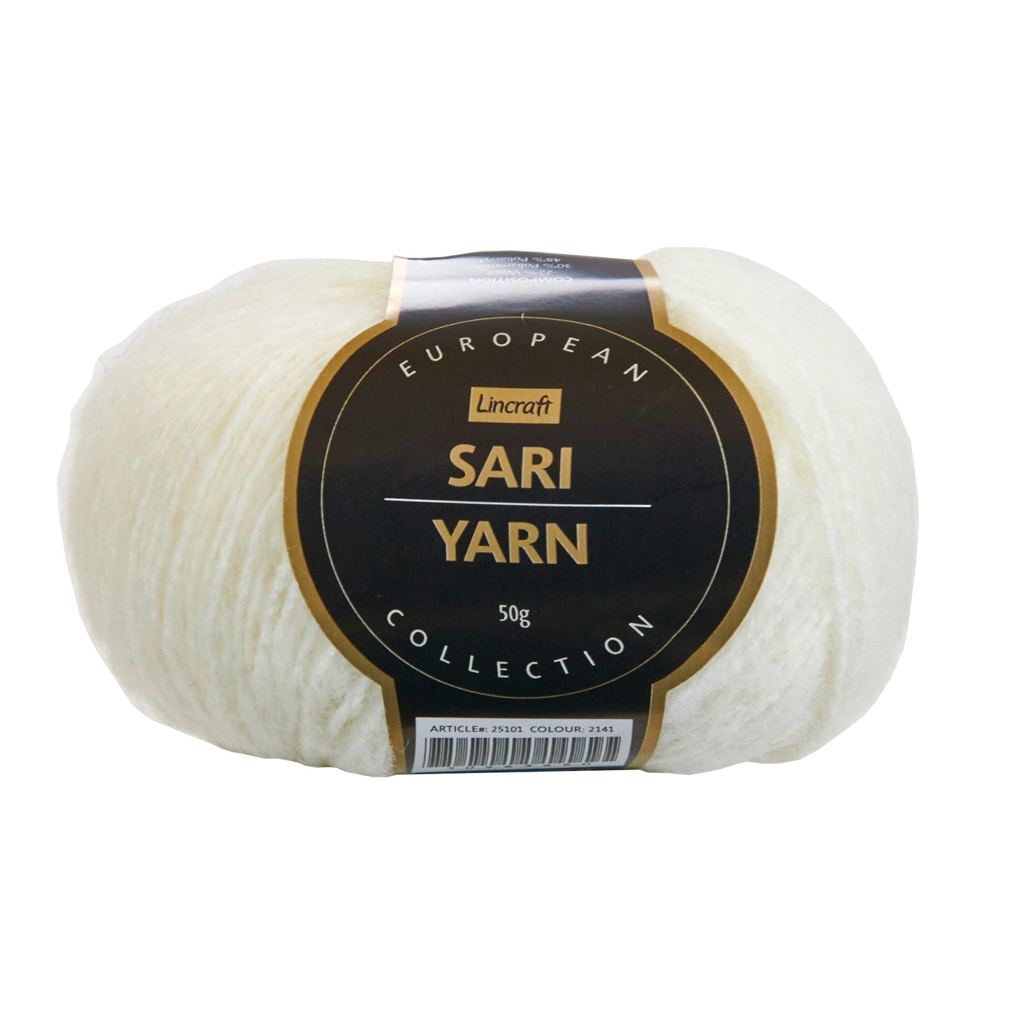 European Collection Sari Yarn, Col 2141- 50g