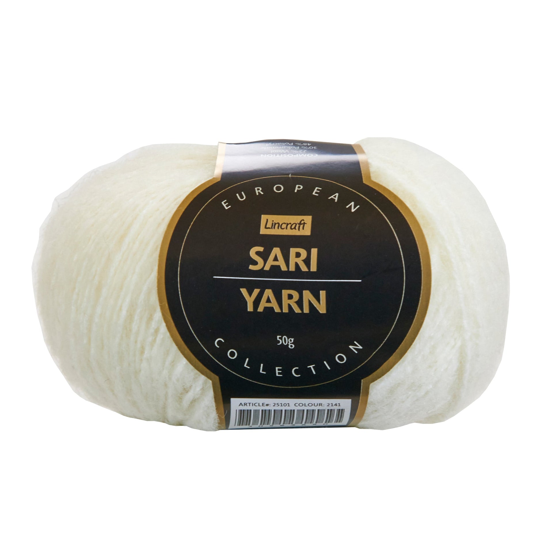 European Collection Sari Yarn, Col 2141- 50g