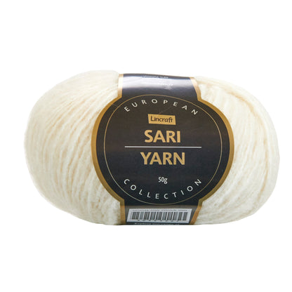 European Collection Sari Yarn, Col 19501- 50g