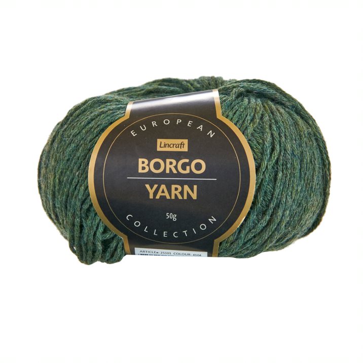 European Collection Borgo Crochet & Knitting Yarn, 50g