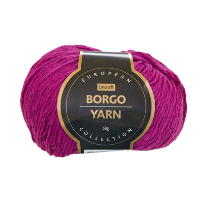European Collection Borgo Crochet & Knitting Yarn, 50g