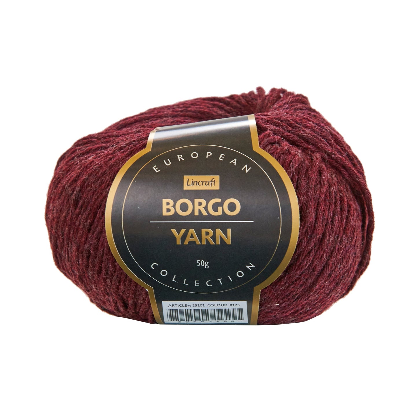 European Collection Borgo Crochet & Knitting Yarn, 50g