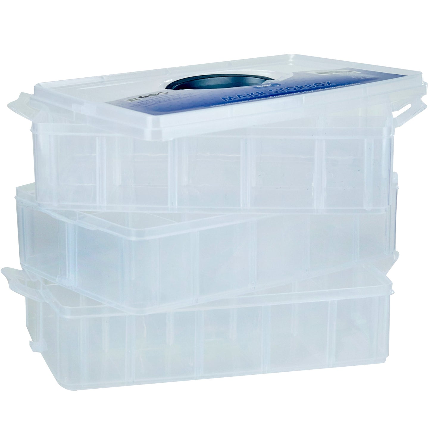 Makr Storage Box, Medium- 3 Trays