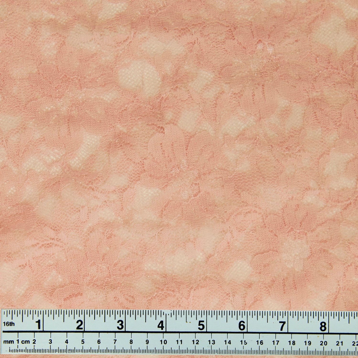 Lace Fabric, Floral Pink- 150cm