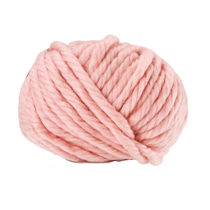 Makr Chunky Wool Crochet & Knitting Yarn, Dusty Pink- 100g