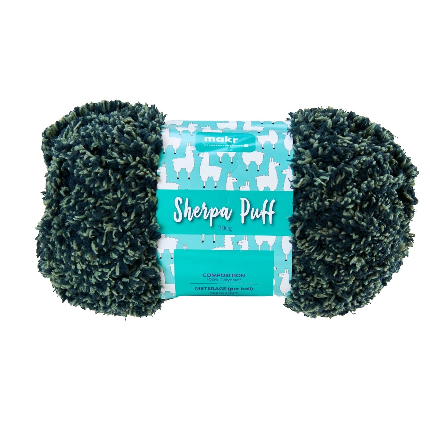 Makr Sherpa Yarn, Charcoal- 200g