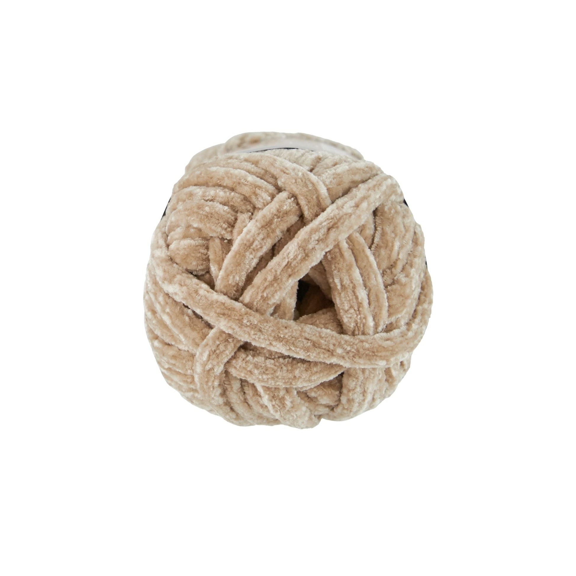 Makr Velour Plush Jumbo Yarn, Doeskin- 200g