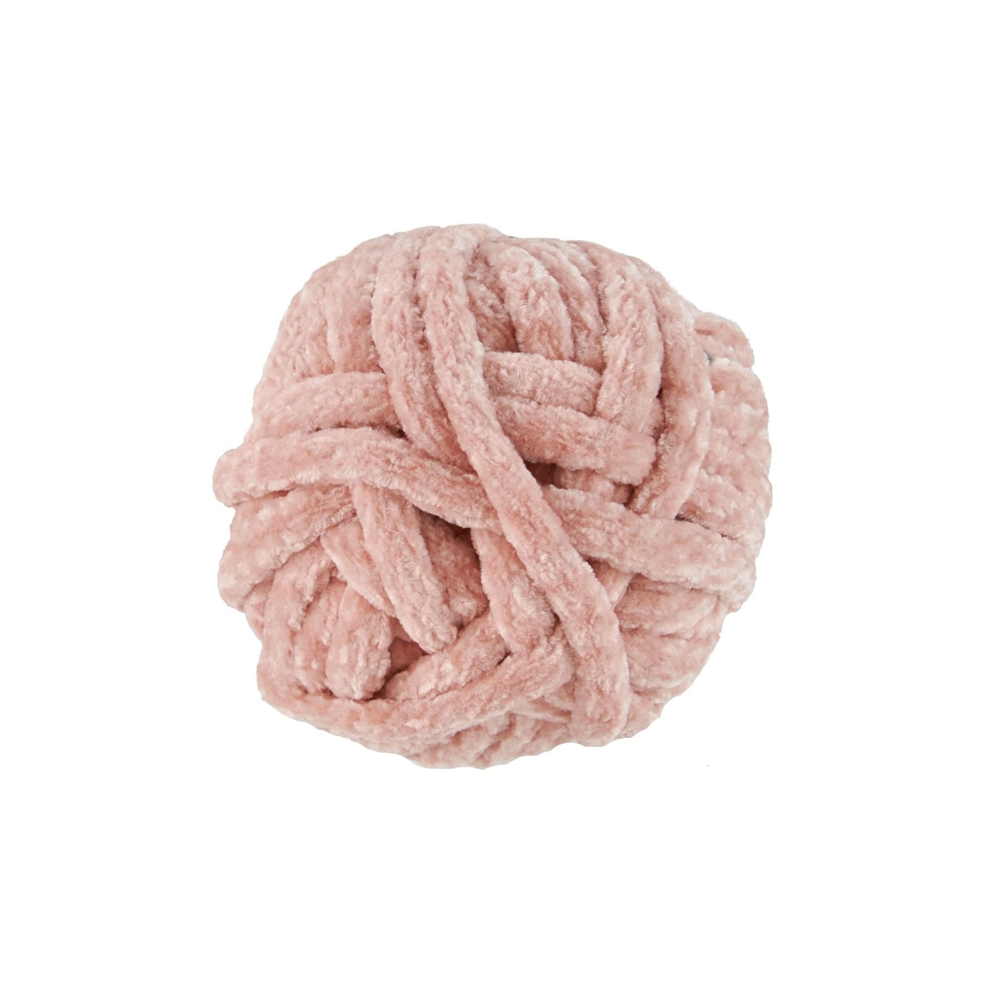 Makr Velour Plush Jumbo Yarn, Dusty Pink- 200g