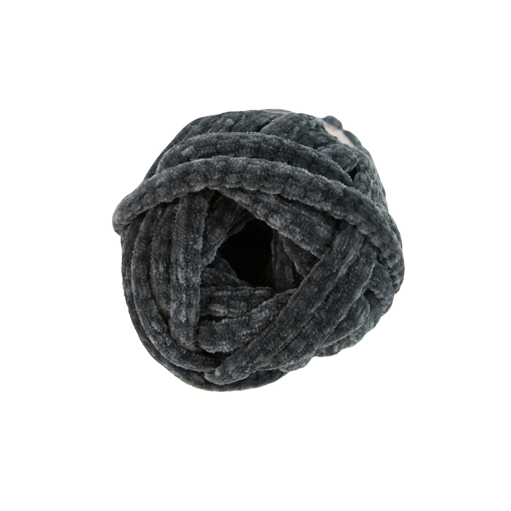 Makr Velour Plush Jumbo Yarn, Volcanic Ash- 200g