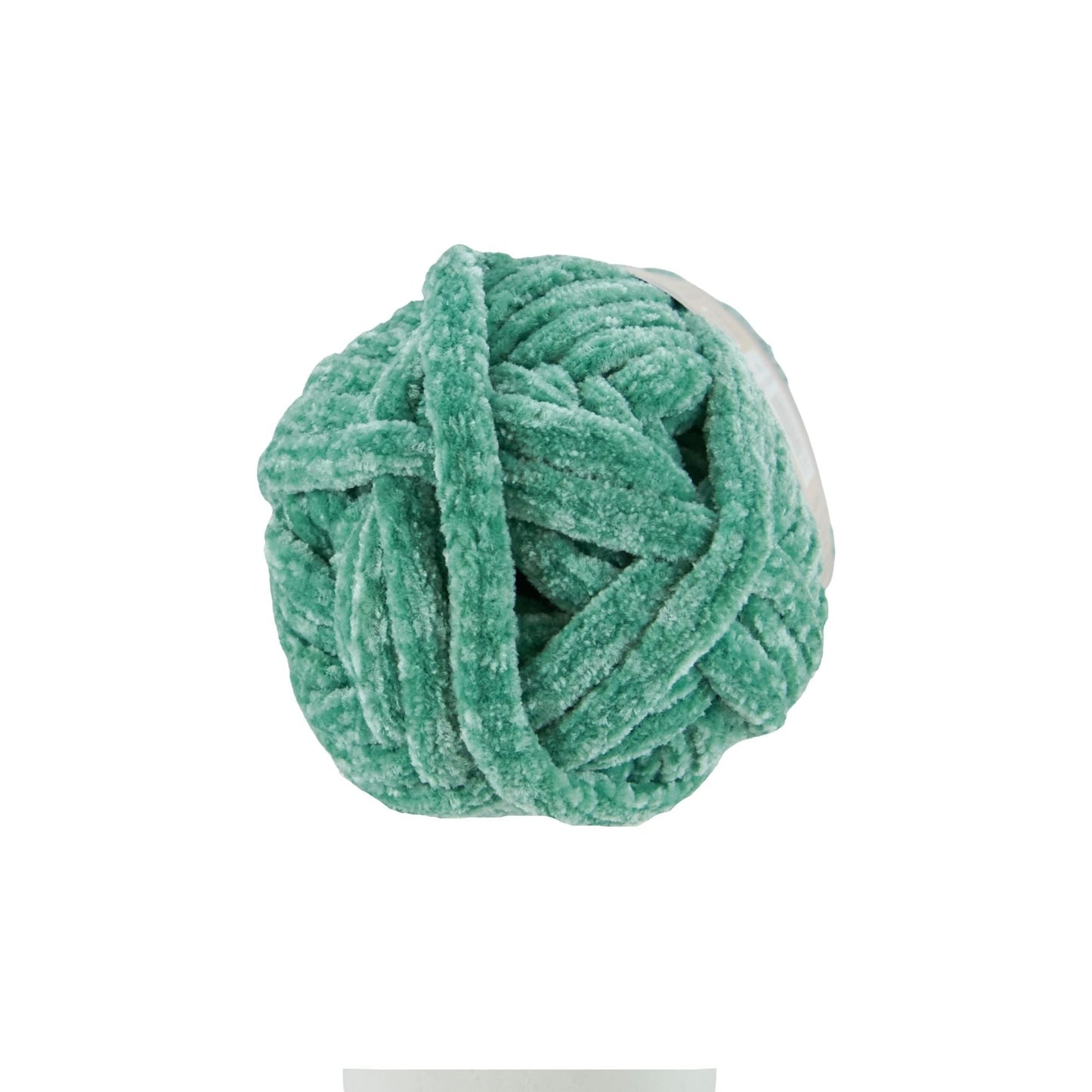 Makr Velour Plush Jumbo Yarn, Malachite Green- 200g