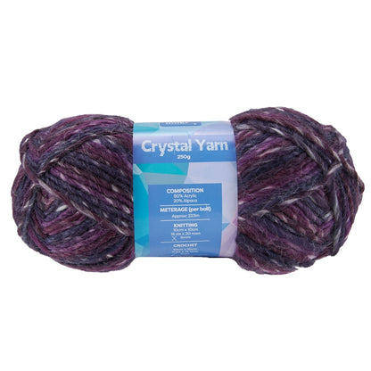 Makr Crystal Yarn, Purple- 250g