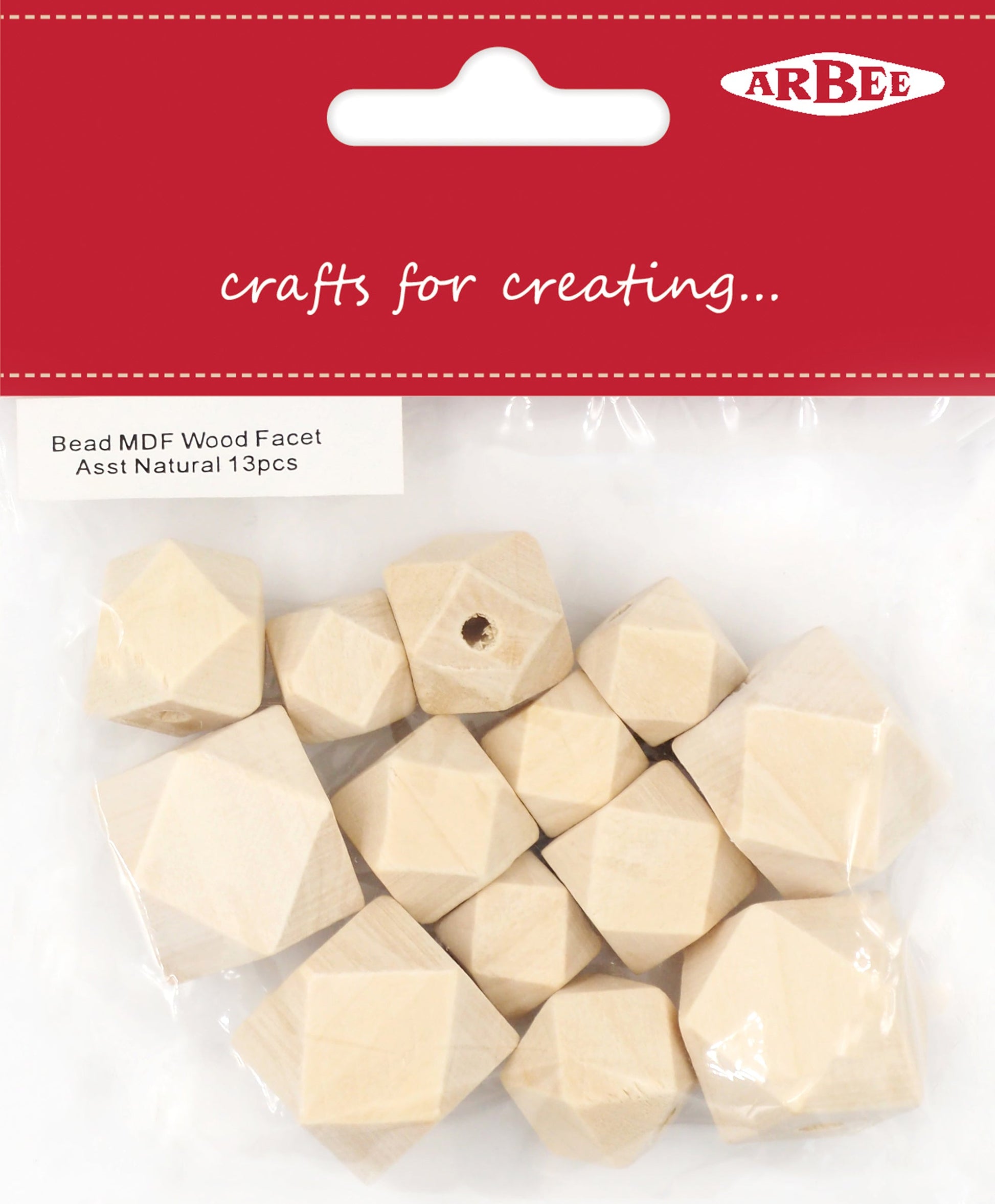 Arbee Wood Rounds, Natural- 13pk