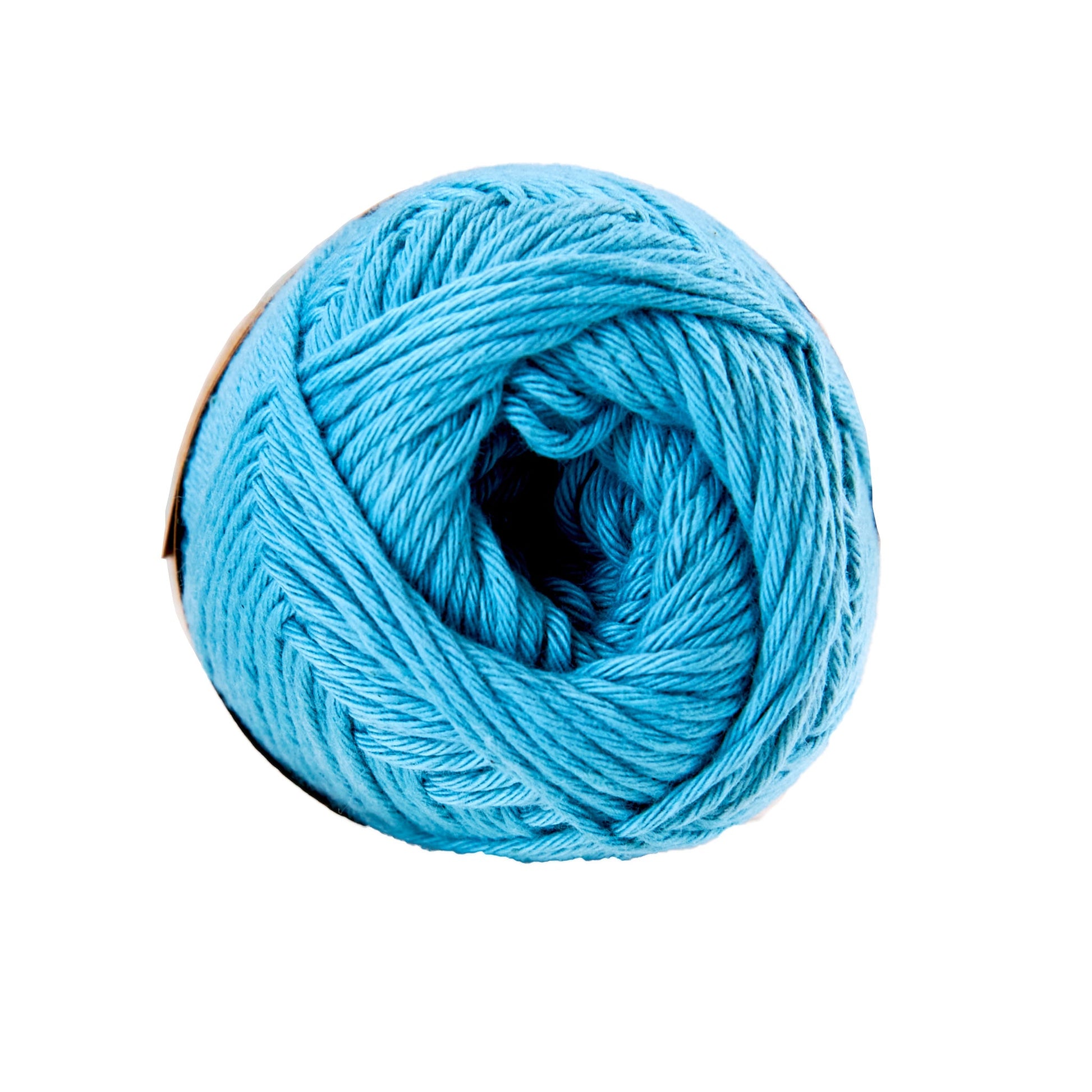 Makr Organic Cotton Yarn, Blue- 100g Cotton Yarn