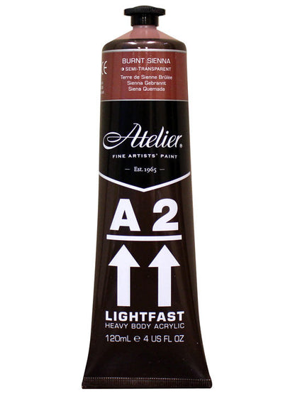 A2 Lightfast Heavy Body Acrylic, 120ml