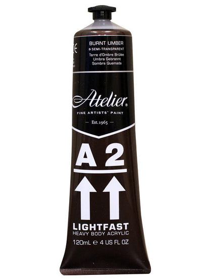 A2 Lightfast Heavy Body Acrylic, 120ml