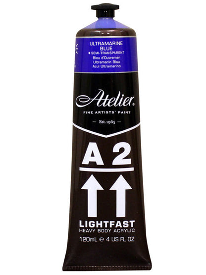 A2 Lightfast Heavy Body Acrylic, 120ml