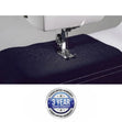 NECCHI K432A Sewing Machine, Manual Select 32 Stitch, Blue Cream
