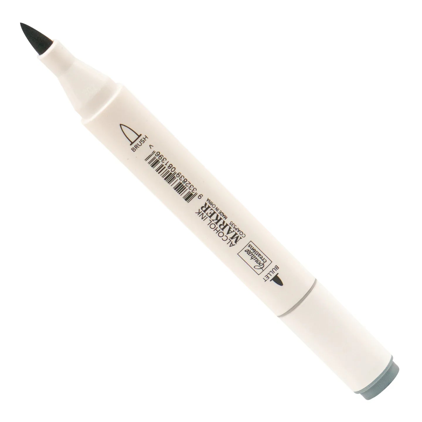 Twin Tip Alcohol Ink Marker, Steel Grey