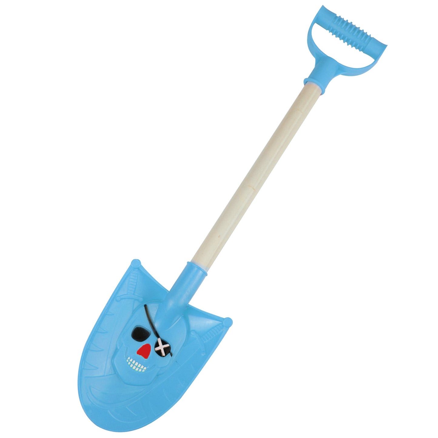 Beach Shovel With Wood Handle, Pirate- Small