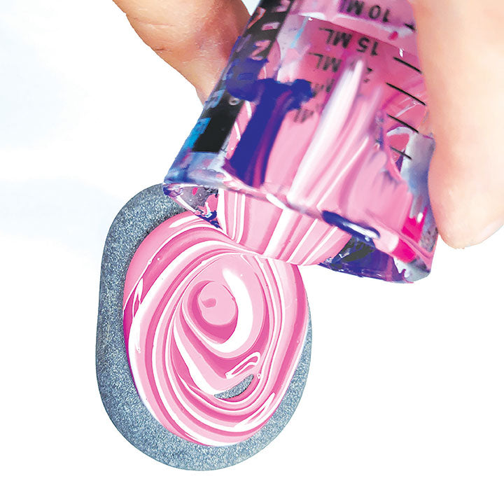 Craft Maker Paint Pour Rock Art Kit