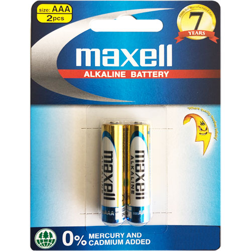 Maxell AAA Prem Alkaline Batteries- 2pk – Lincraft