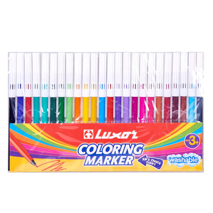 Luxor Coloring Markers