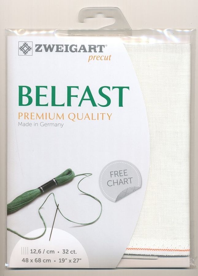 Zweigart Pre-cut- Belfast 32ct- 48x68cm