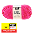 Makr DK 8ply Crochet & Knitting Yarn, Magenta- 100g Acrylic Yarn