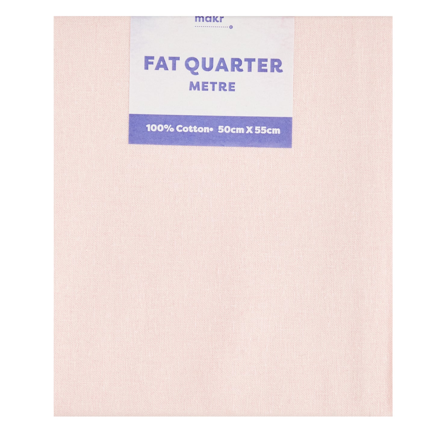 Makr Fat Quarter Metre Fabric, 50cmx55cm - Online Only