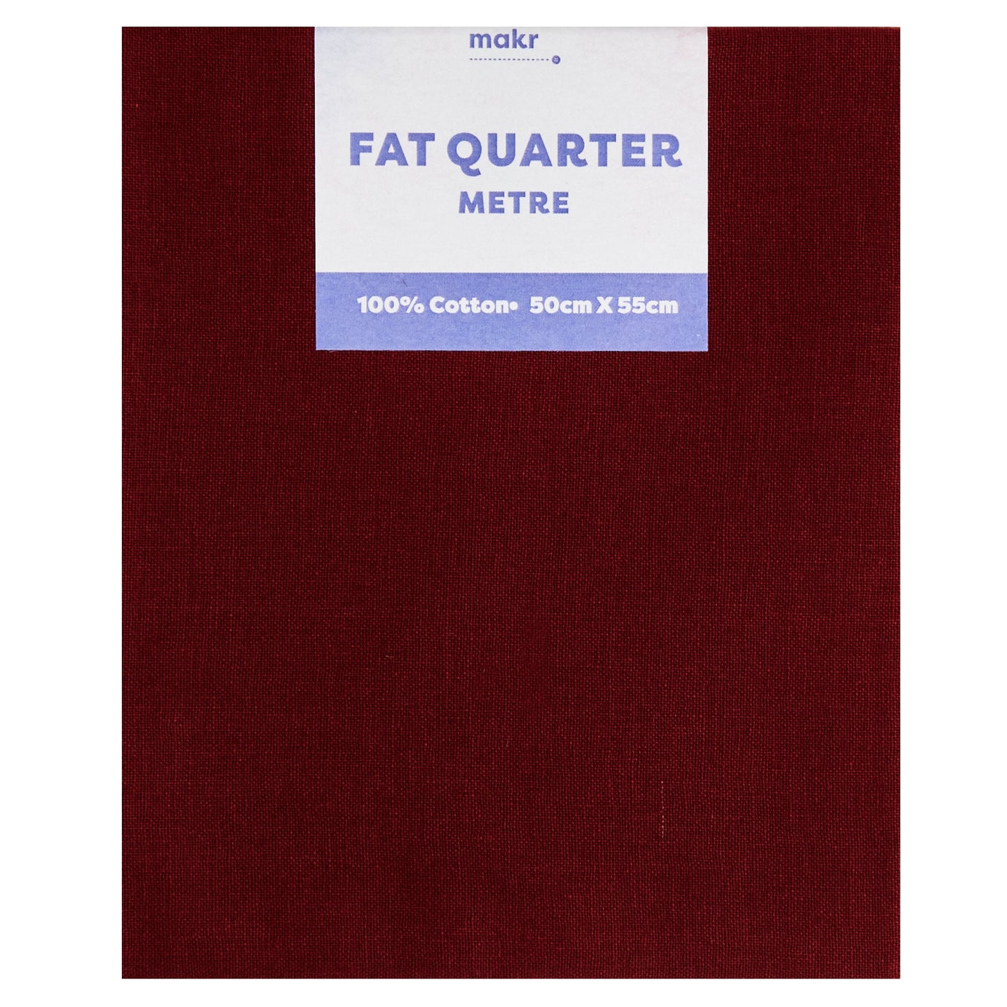 Makr Fat Quarter Metre Fabric, 50cmx55cm - Online Only