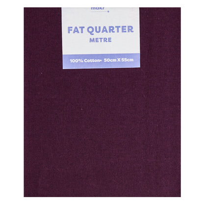 Makr Fat Quarter Metre Fabric, 50cmx55cm - Online Only