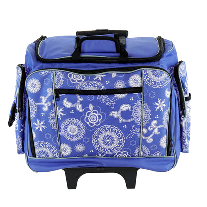 Printed Sewing Machine Trolley Bag