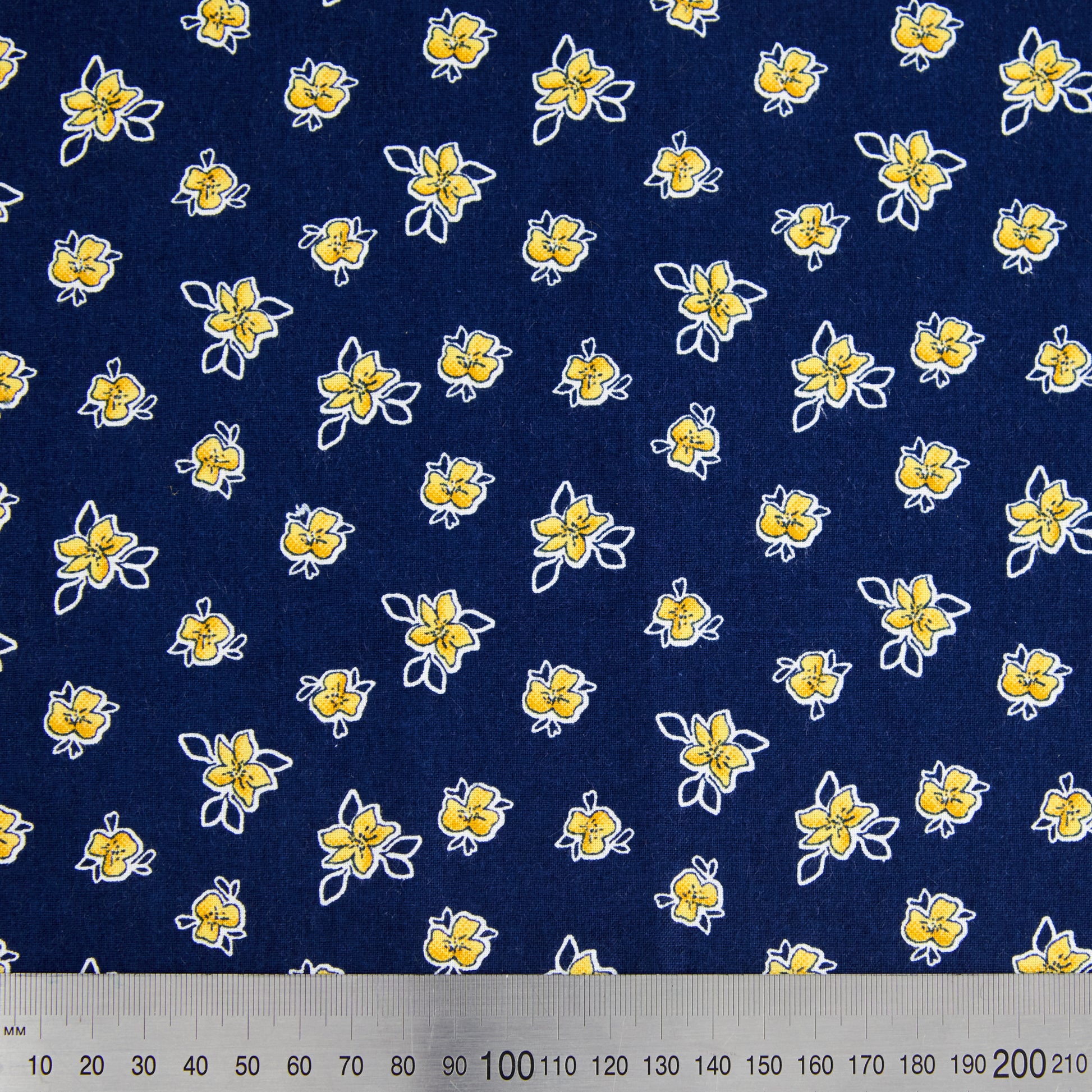 Craft Prints Fabric Arles Sunflowers, Yellow Flowers- Width 112cm