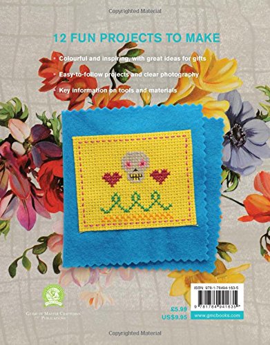 Cross Stitch: 12 Fun Projects to Make Book