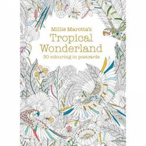 Millie Marottas Tropical Wonderland Postcards- 60page