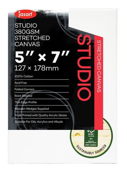 Jasart Studio Thin Edge Stretched Canvas FSC MIX