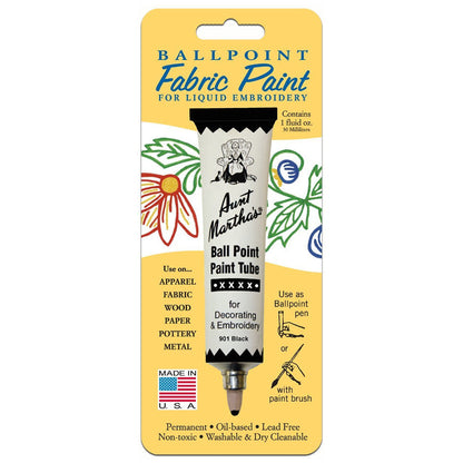 Aunt Martha's Ballpoint Paint Tube, 1oz