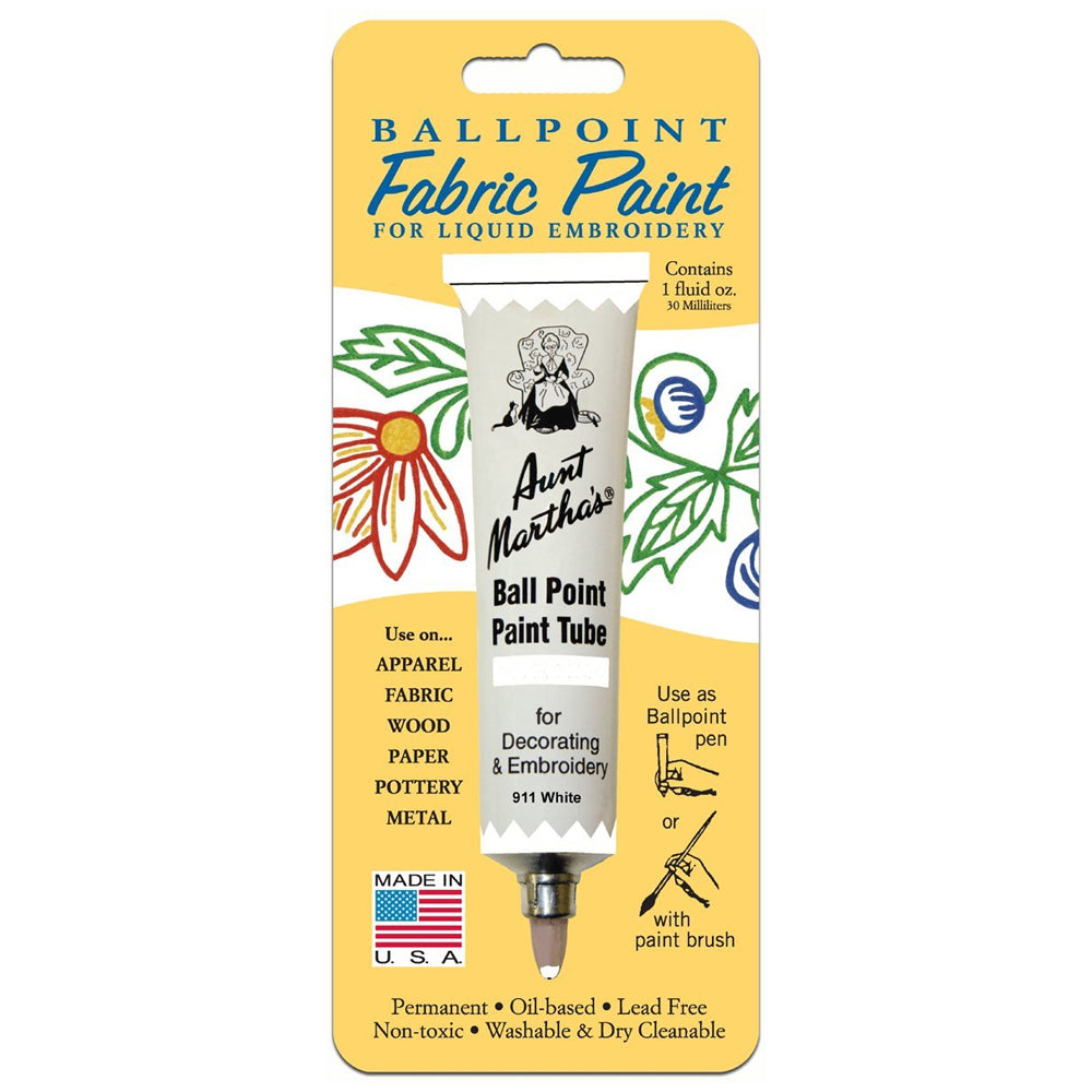 Aunt Martha's Ballpoint Paint Tube, 1oz