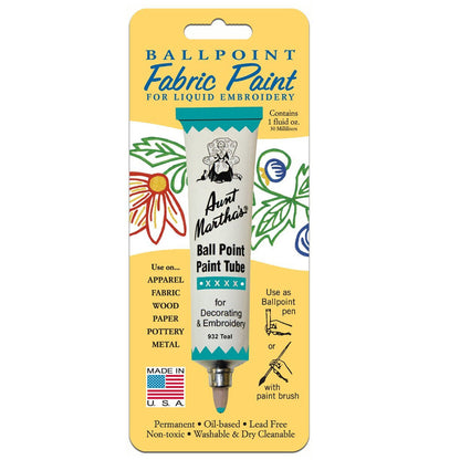 Aunt Martha's Ballpoint Paint Tube, 1oz